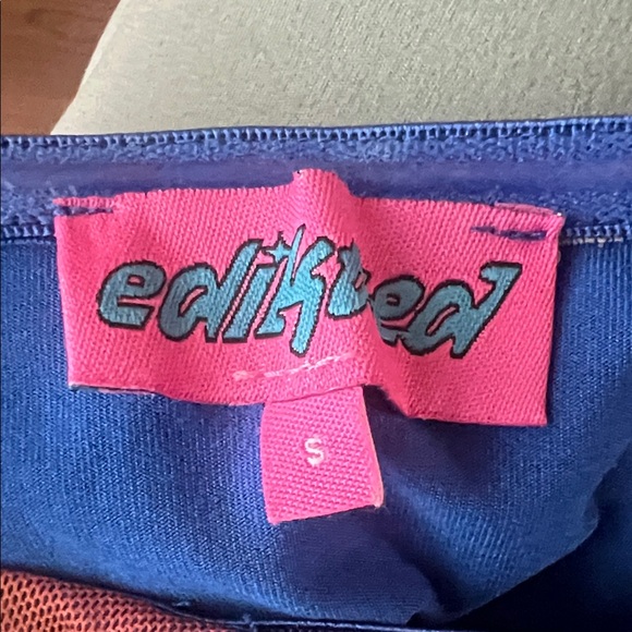 Edikted Multicolor Ruched Tube Top - Picture 3 of 3